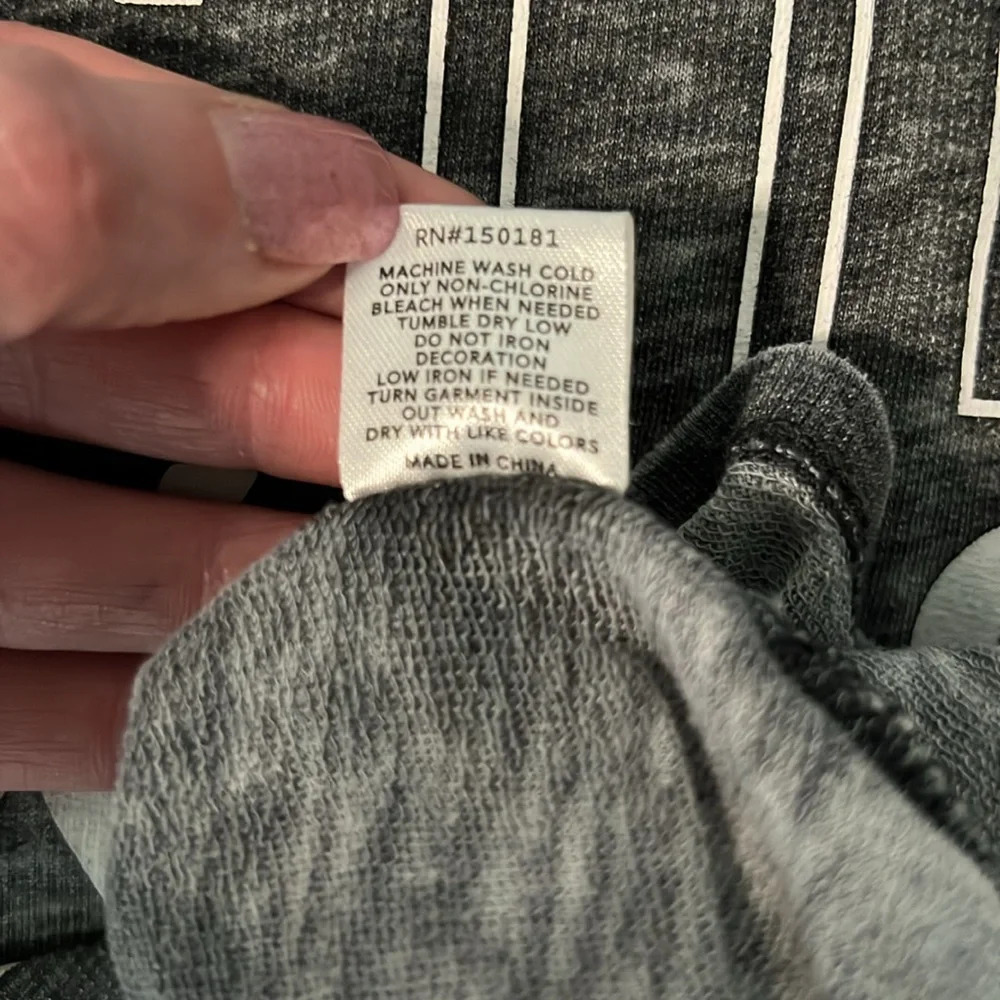 Grayson Threads Austin Texas Sleeveless Gray Burnout Tank Top - size Large - Picture 9 of 9